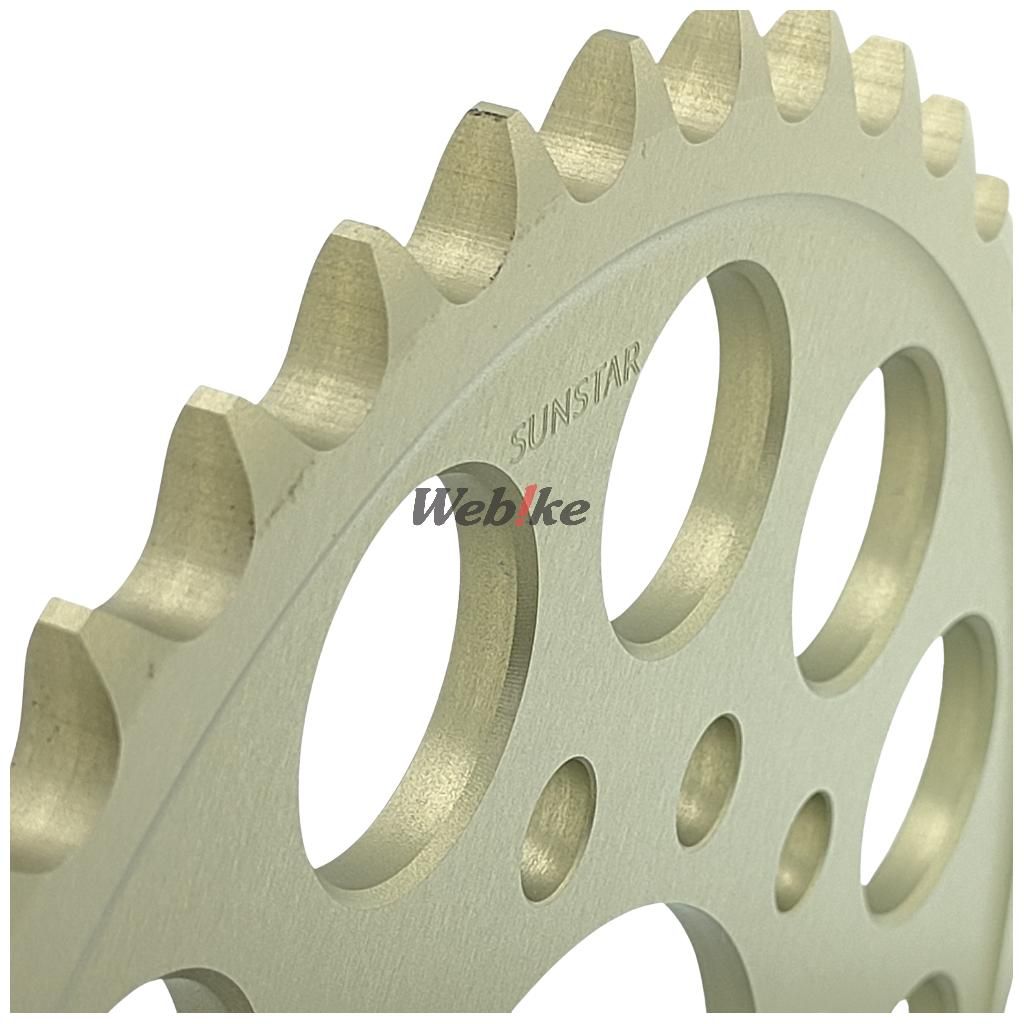 Webike | SUNSTAR サンスター リアスプロケット ジュラルミン