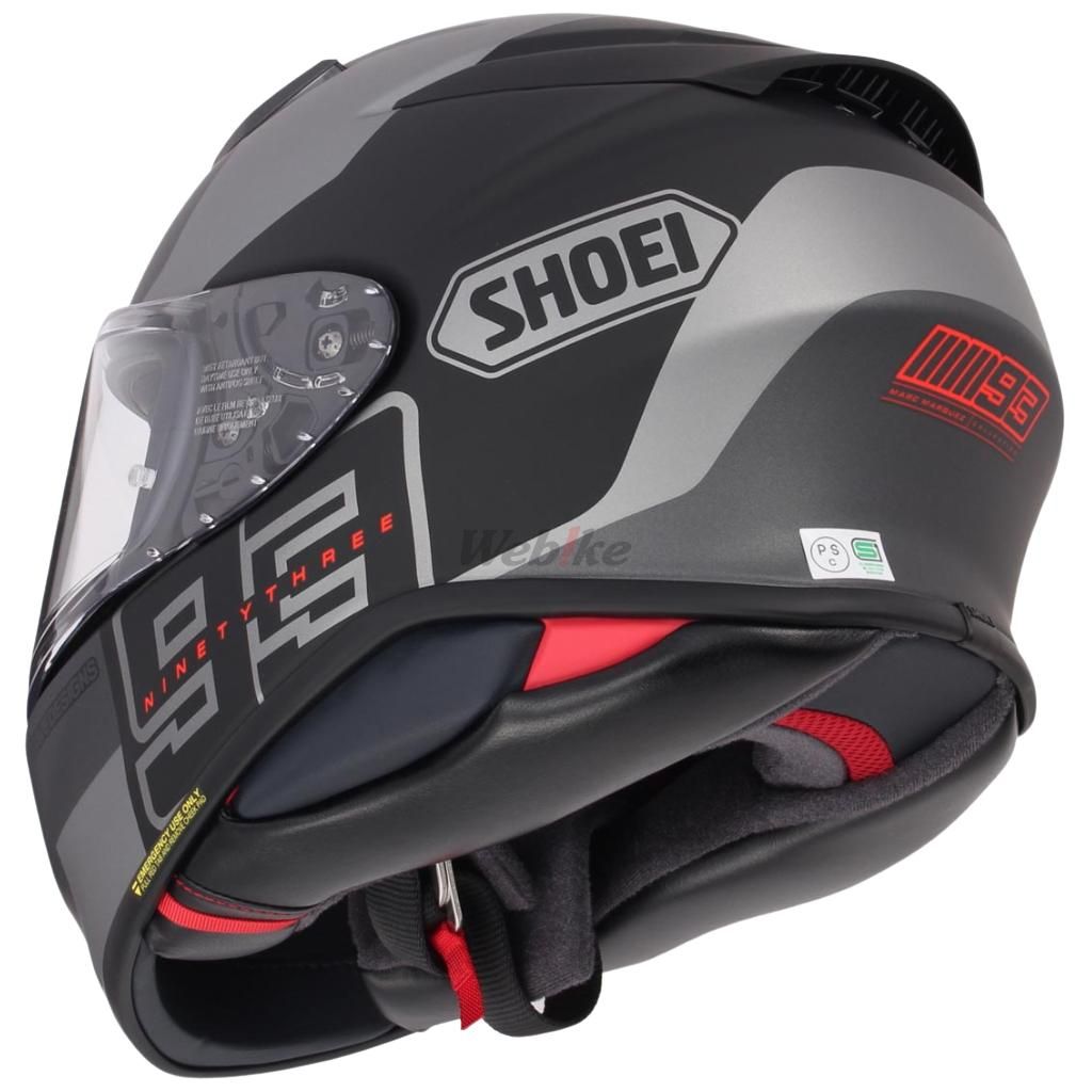Webike | SHOEI ショウエイ Z-8 MM93 COLLECTION RUSH［ゼットエイト