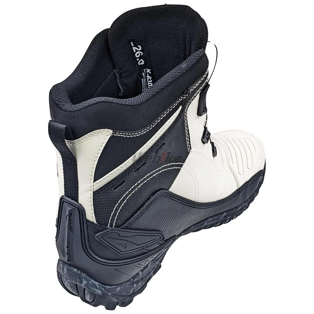 Webike | KUSHITANI クシタニ アドーネシューズ［ホワイト／ブラック