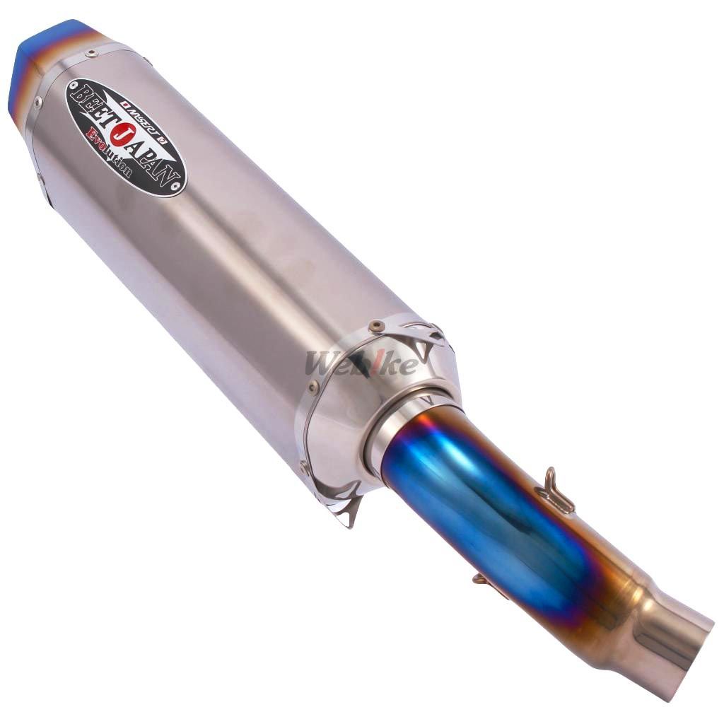 Webike | BEET ビート NASSERT Evolution TypeII スリップオンマフラー