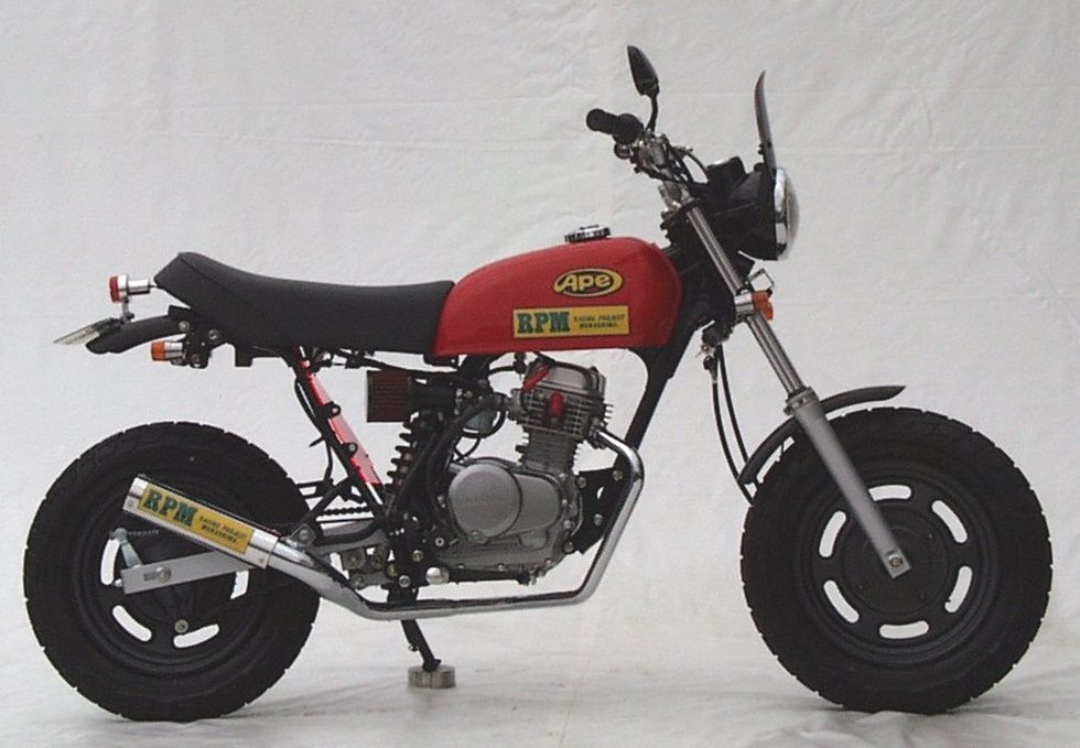 Webike | RPM アールピーエム RPM50フルエキゾーストマフラー エイプ50