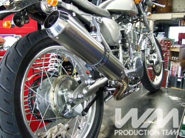 Webike | WM ダブルエム ウェリントン ハイストリートマフラー SR400