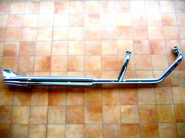 Webike | KENTEC ケンテック クラシック2IN1マフラー (フィッシュ