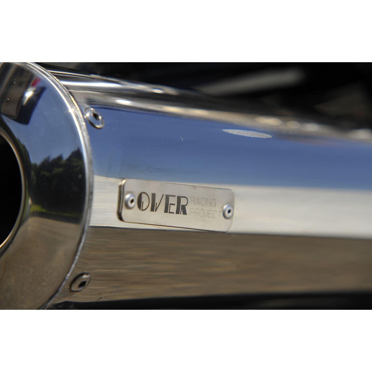 Webike | OVER オーヴァー オーバー SSメガホンマフラー SR400(16-401