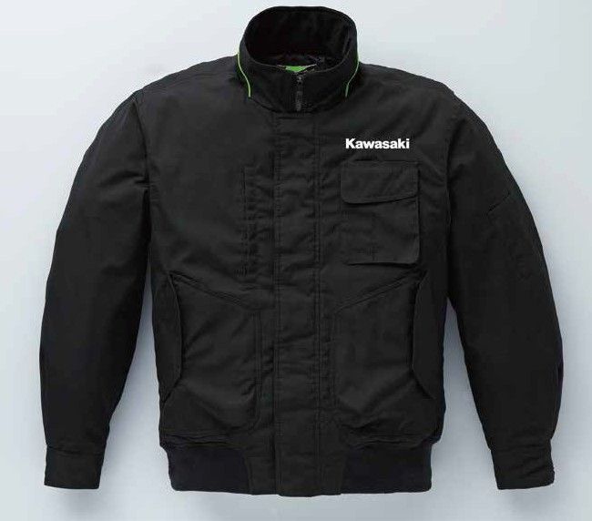 Webike | Kawasaki カワサキ カワサキ スタッフウォーマーブルゾン