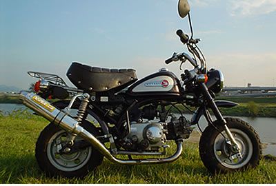 Webike | WR'S ダブルアールズ フルエキゾーストマフラー MONKEY