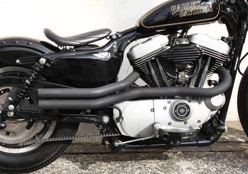 Webike | EASYRIDERS イージーライダース ショットパイプ ブラック XL