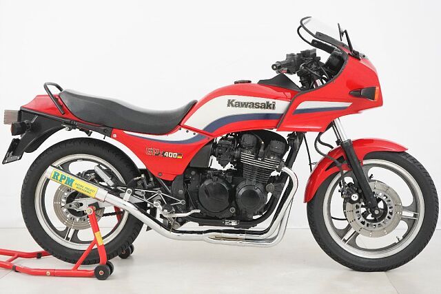 GPz400F/F2/カワサキ ZX400A-3 逆輸入車 RPMマフラー 空冷4サイクル