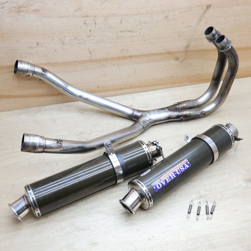 最終値下げ オーバーレーシング TRX850マフラー 最終値下げ オーバー