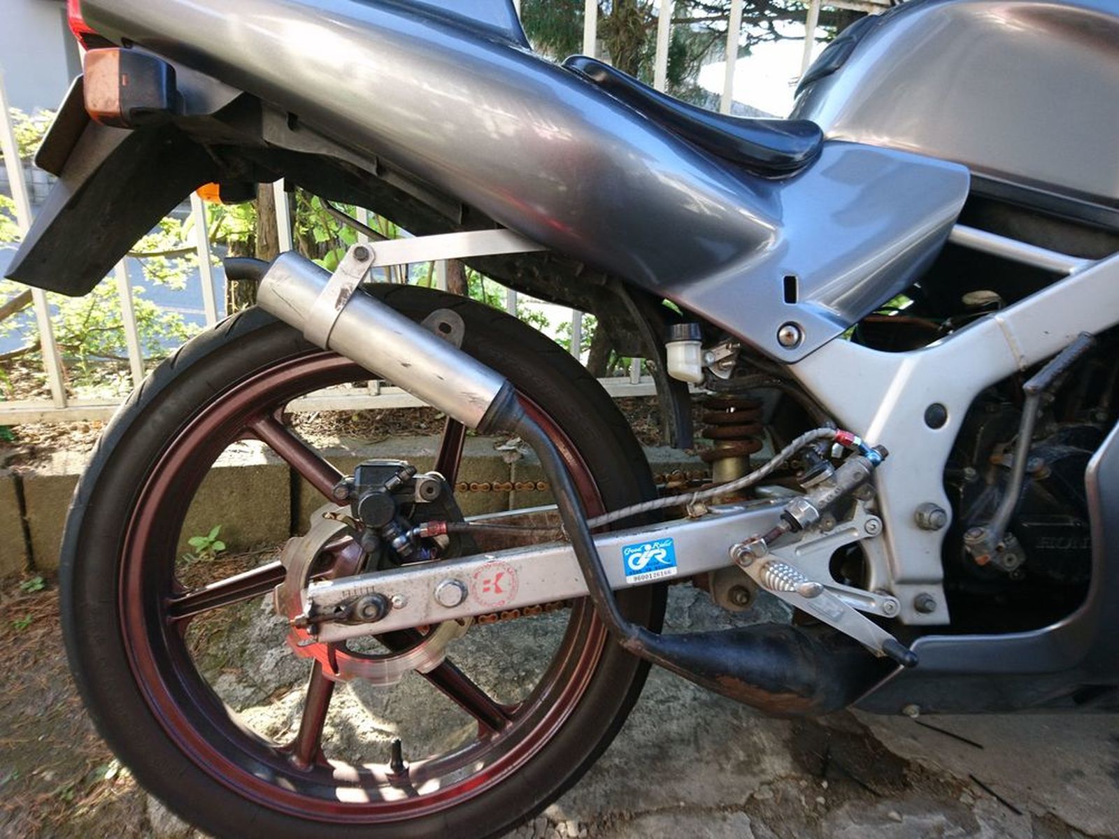 HONDA NS-1「NS-1にNSRチャンバー装着！」 | ウェビックコミュニティ