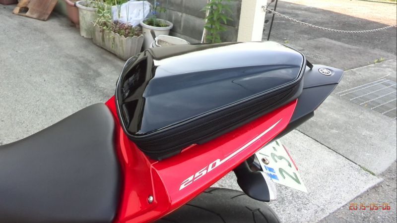 YAMAHA YZF-R25「ワイズギアシートバッグ」 | ウェビックコミュニティ