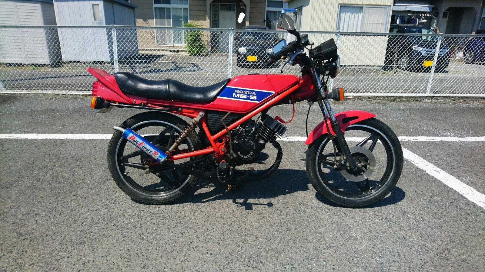 HONDA MB50「NS-1用?のドッグファイトチャンバーを取り付けました