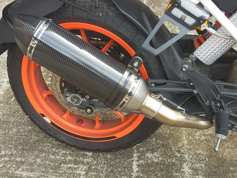 KTM 390 DUKE マフラー 口コミ・動画インプレッション (1) | バイク