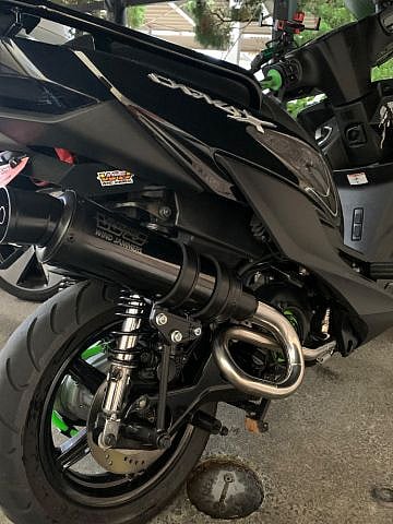 ヤマハ シグナスX WINDJAMMERS:ウインドジャマーズ マフラー 口コミ