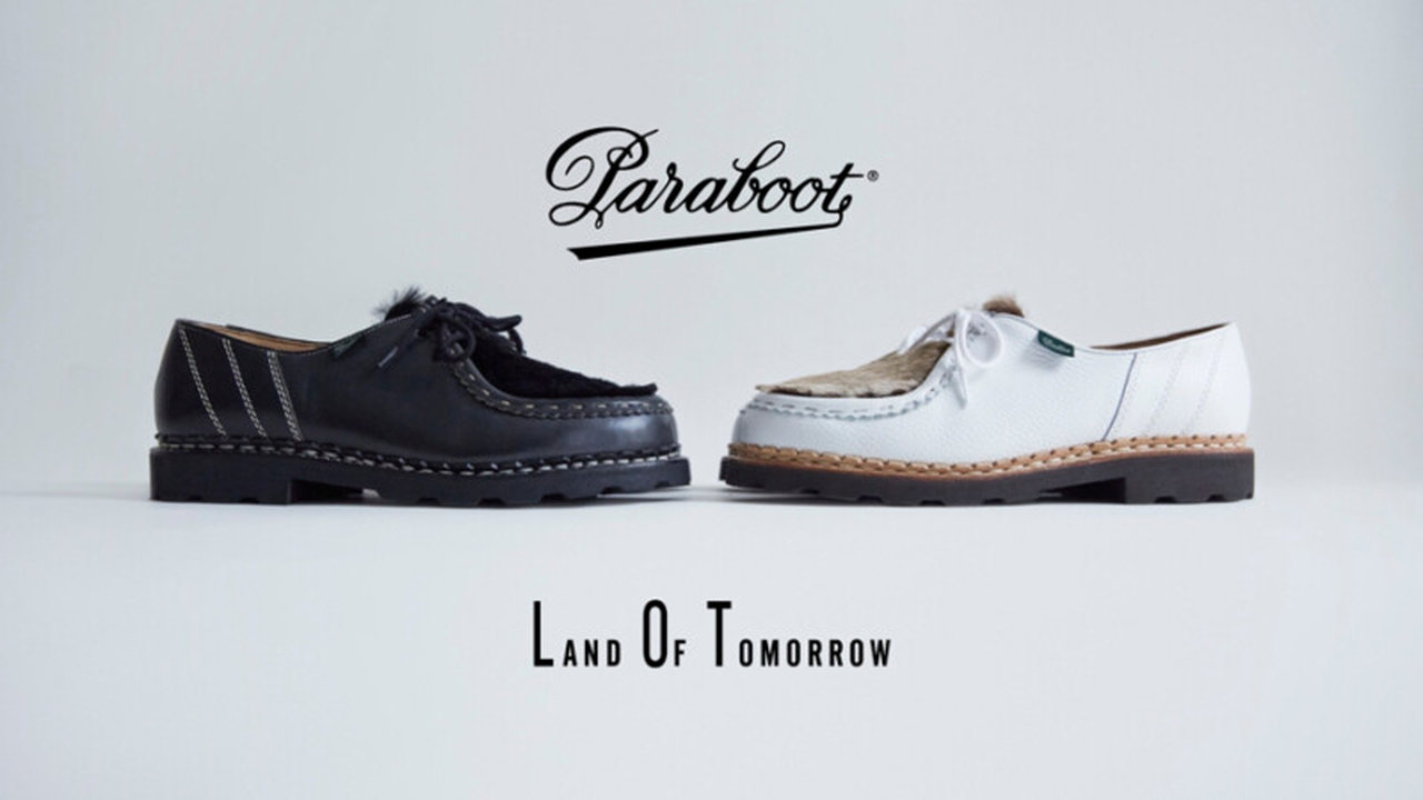 おしゃれな大人はパラブーツ】数量限定・黒と白の革靴 ランド オブ