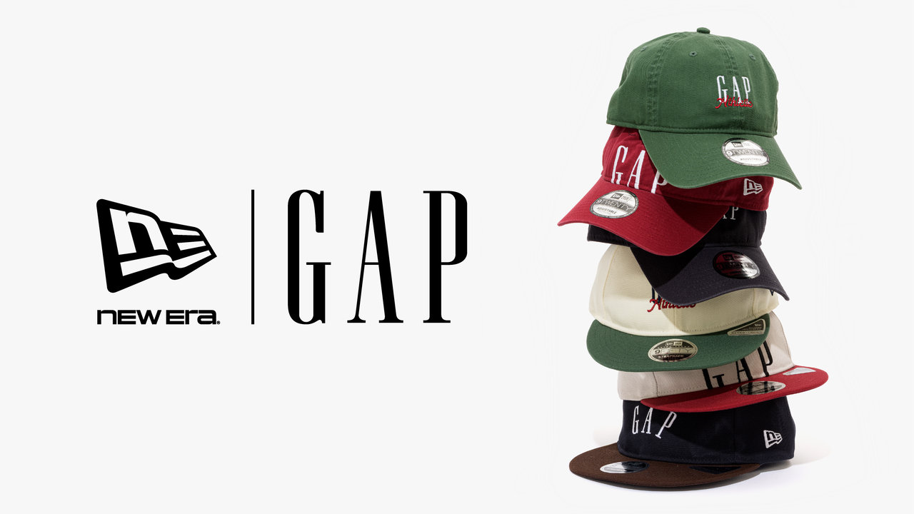 大人のベースボールキャップ】「Gap × ニューエラ」コラボ第2弾