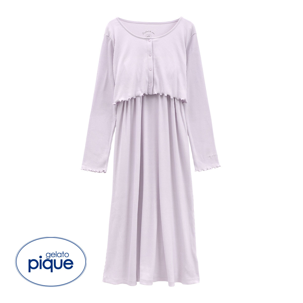 ジェラートピケ gelato pique レディース マタニティリブワンピース