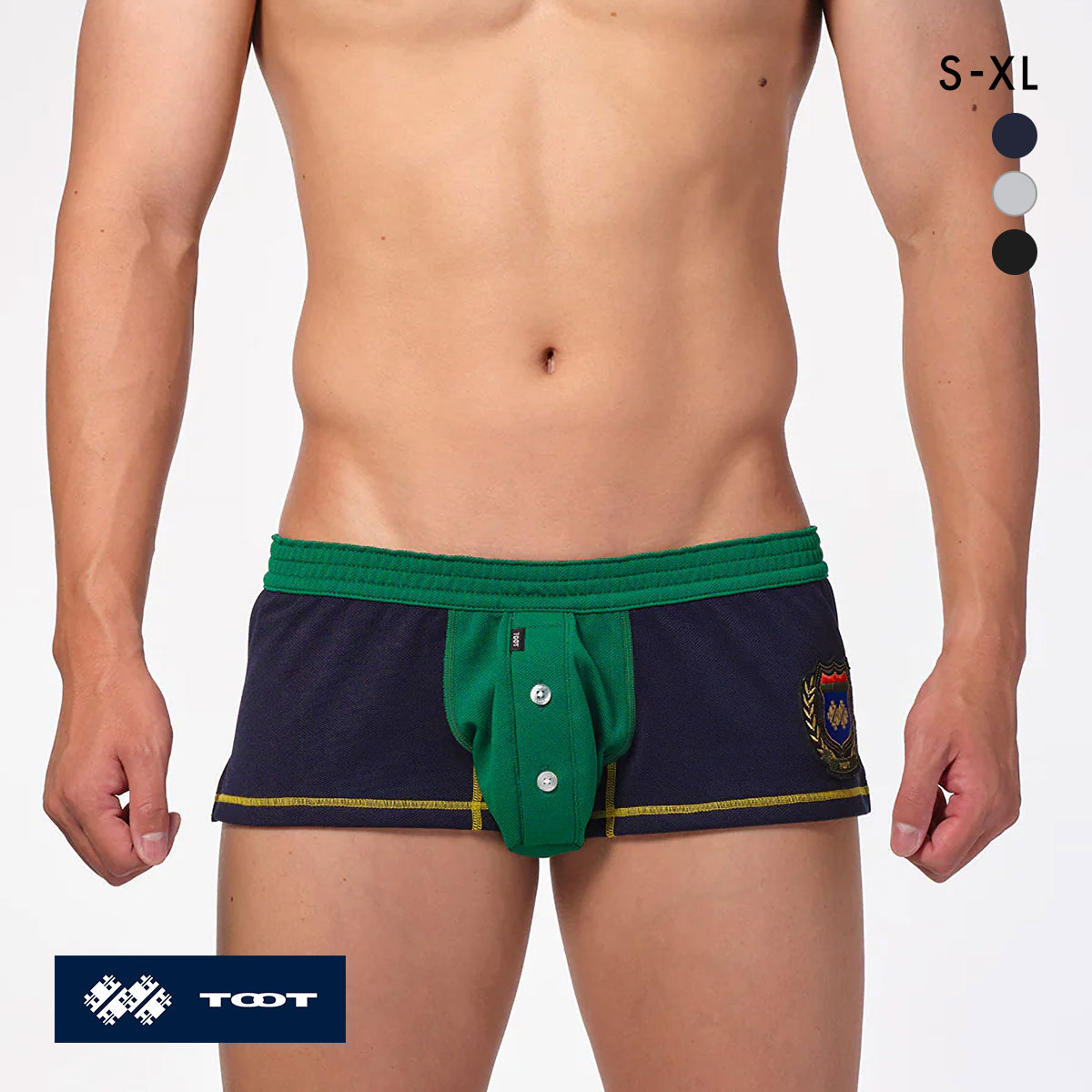 トゥート TOOT パッチド カノコ フィットトランクス メンズ 前開き