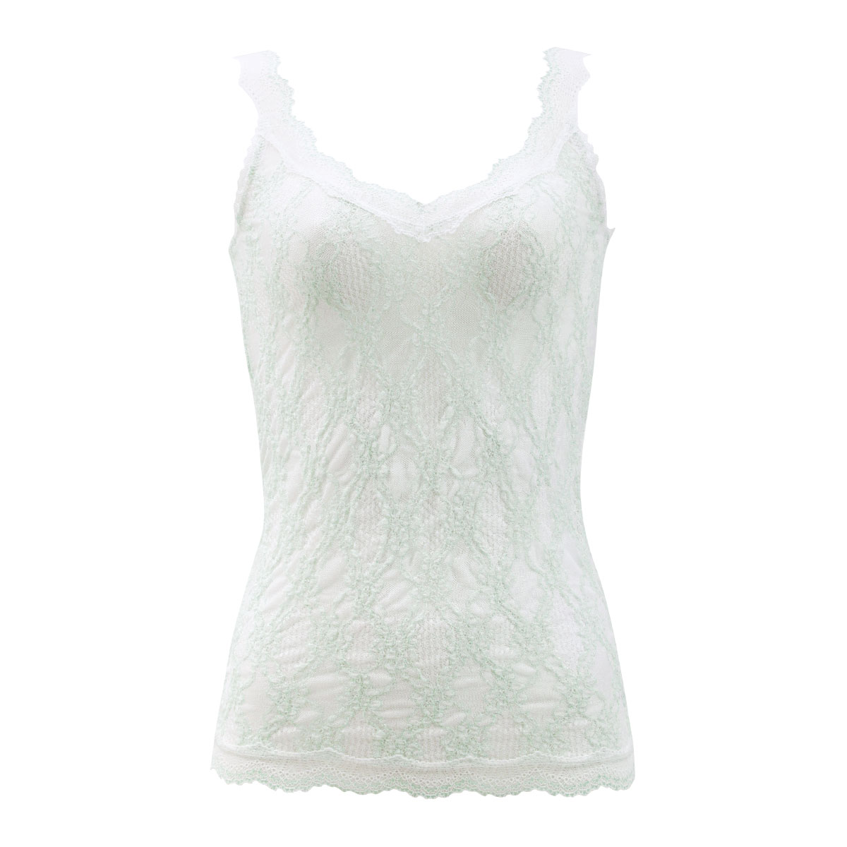 キッドブルー KID BLUE シャーリングレース キャミソール レディース