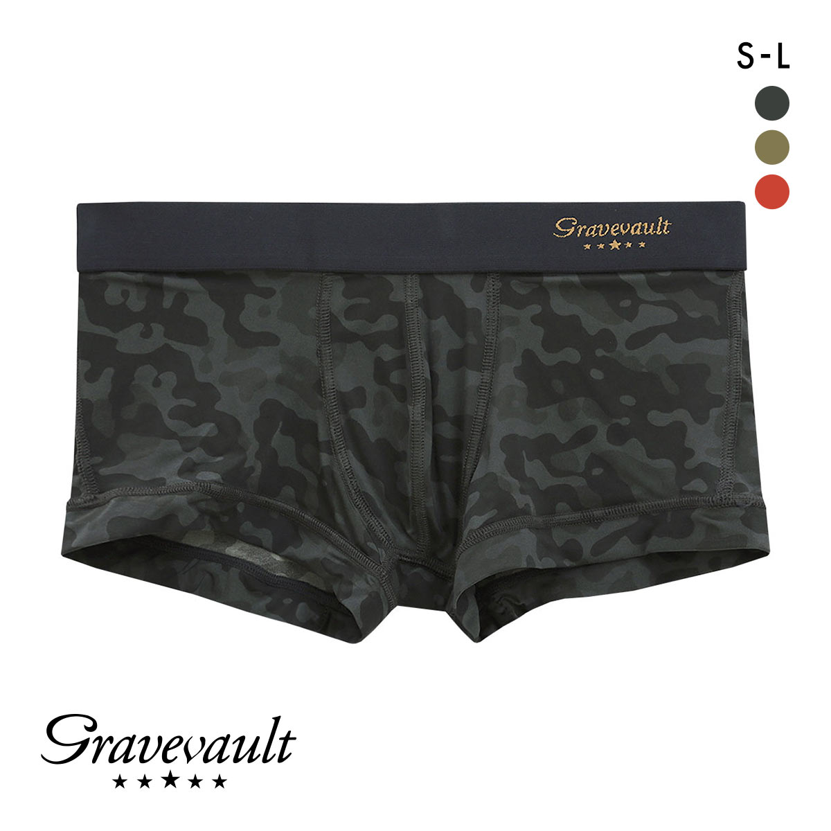 グレイブボールト Gravevault RIDOLE ローライズボクサーパンツ SML