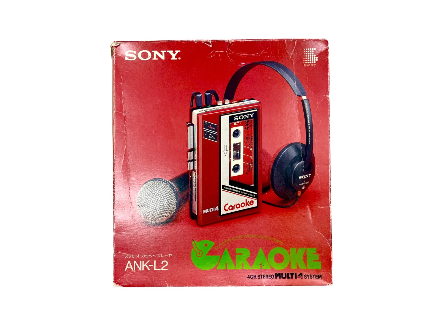 ☆『世界最小のカラオケ練習機！』SONY ANK-L2 ☆ カセットプレーヤー