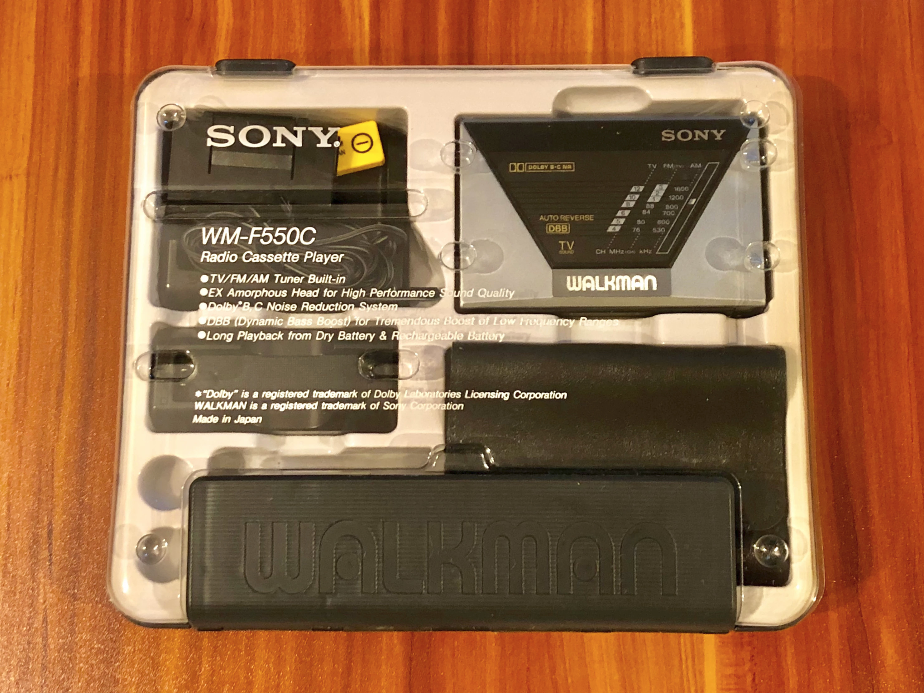 Sony WM-F550C ▷ Walkman.land