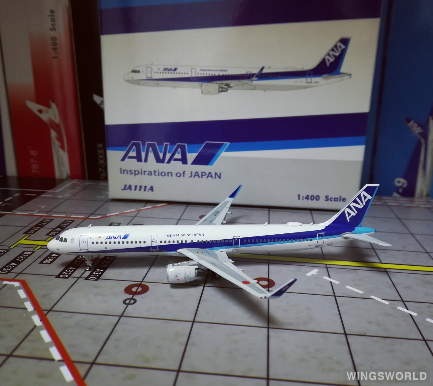 Phoenix 1:400 Airbus A321 ANA 全日空PH04119 JA111A 的照片作者