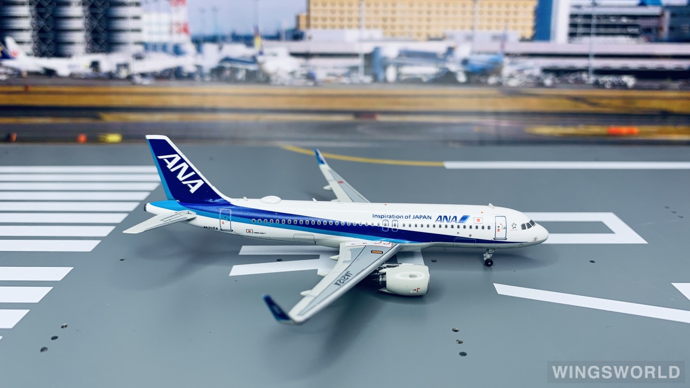 航空機・ヘリコプター PandaModel ANA A320CEO JA01VA 航空機
