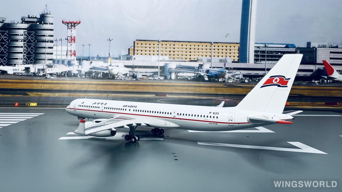 Pandamodel 1:400 Tupolev Tu-204 Air Koryo 朝鲜高丽航空202119 P-633