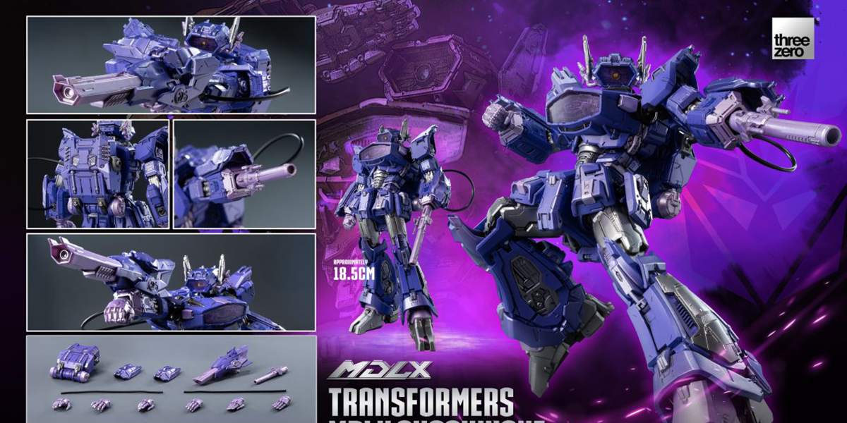 threezero MDLXシリーズ『トランスフォーマー』「ショックウェーブ」が