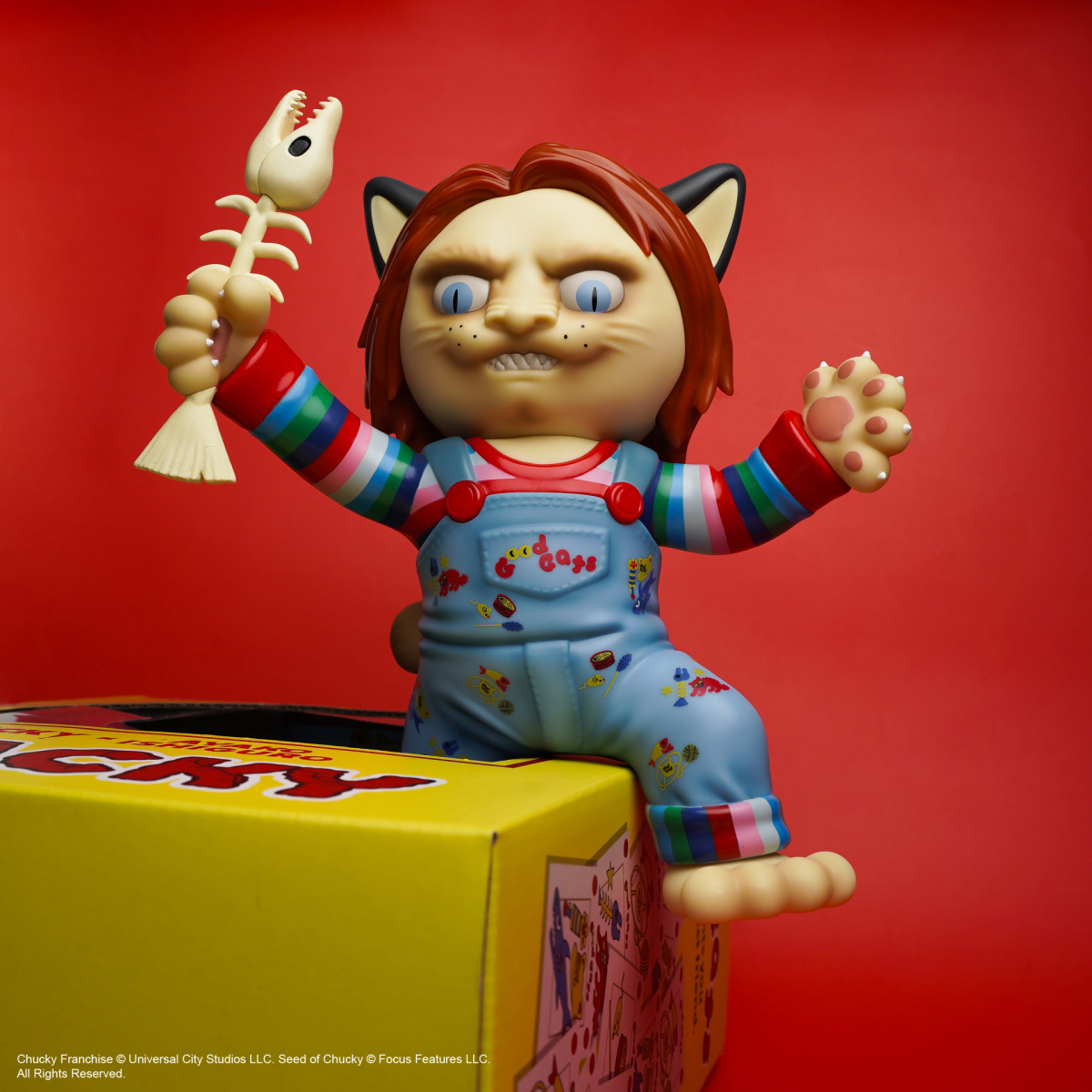 Unbox Industries - CHUCKY × 石黒亜矢子: ニャッキー、今日は人を斬ら