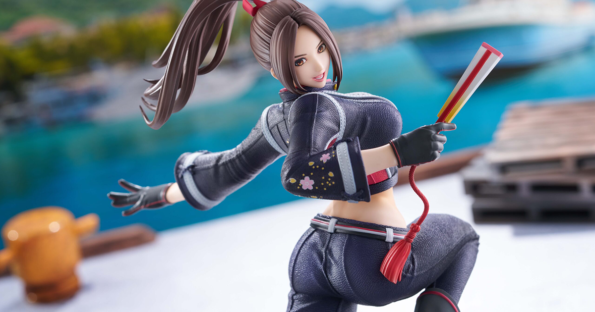 GOLDENHEAD PLUS『餓狼伝説 City of the Wolves』不知火舞 1/7スケール