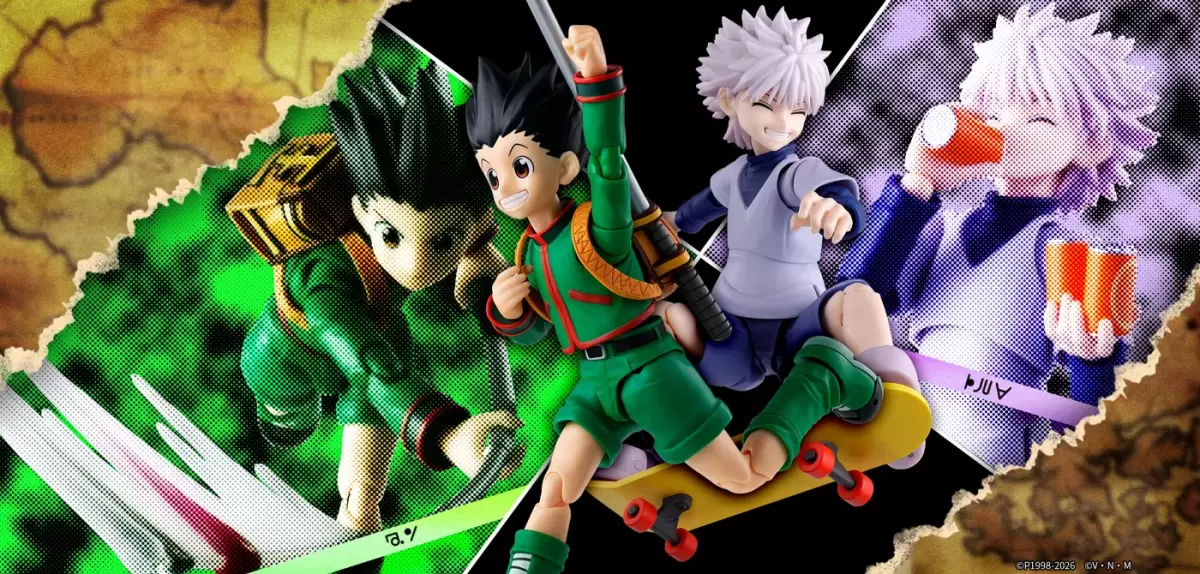 S.H.Figuarts「『HUNTER×HUNTER』ゴン＆キルア ハンター試験編