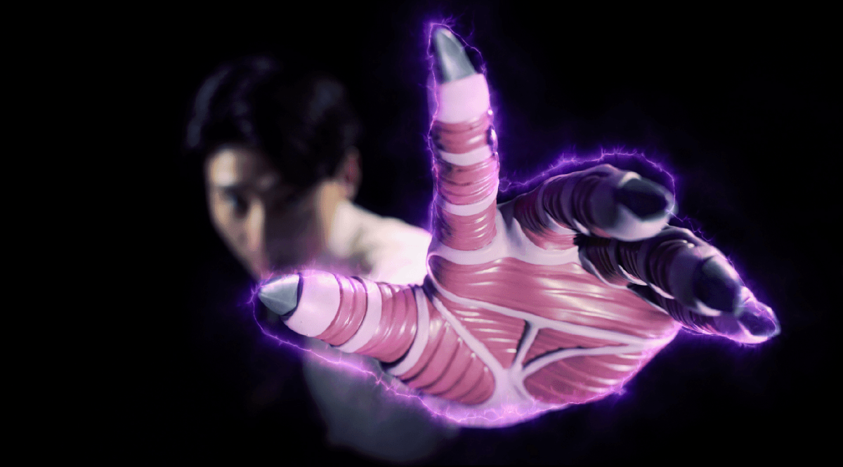 バンプレスト「『地獄先生ぬ～べ～』鬼の手」グローブ、我が左手に封じ