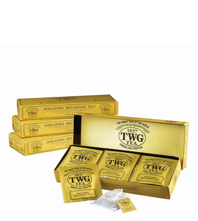 Buy TWG Singapore Breakfast Teabags (15 x 2.5g) Online @ Tata CLiQ