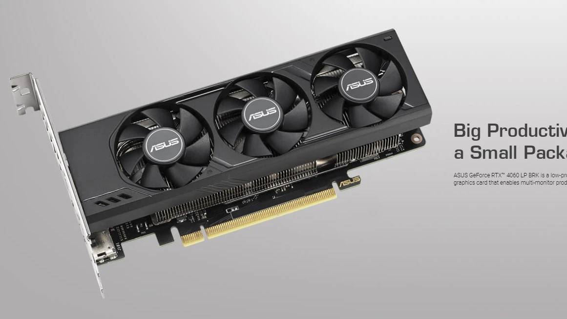 華碩推出Low-Profile RTX 4060 LP BRK 8GB 顯示卡| UNIKO's Hardware