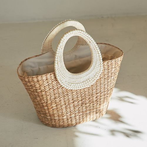 ご好評につき復刻】パールハンドルバスケットL | La boutique BonBon