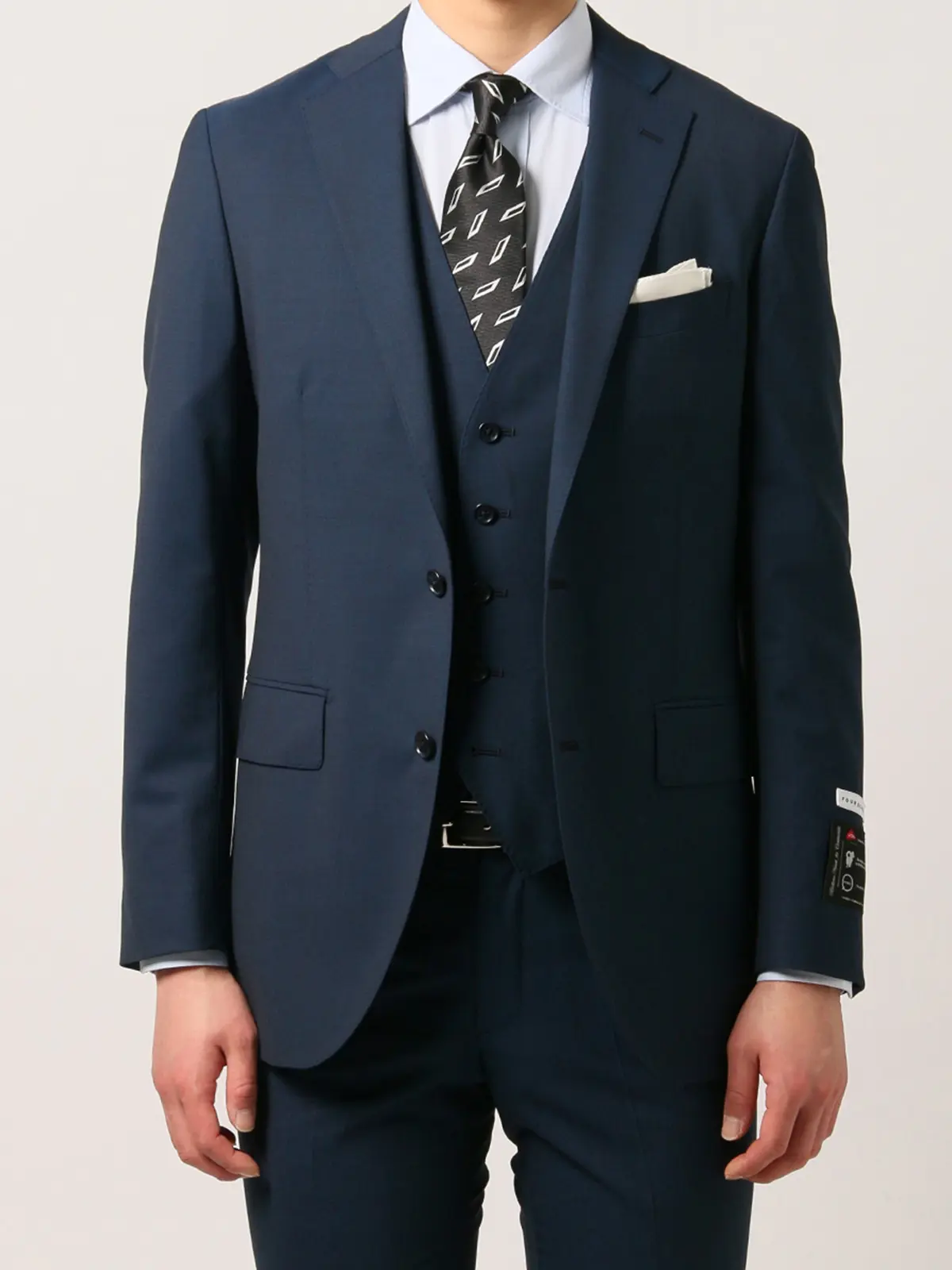 スーツ／スリーピース／フォーマル兼用／2つボタン／無地／CH22 | SUIT