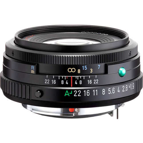 Pentax HD PENTAX-FA 43mm f/1.9 Limited Black Lens 20140 Full-Frame