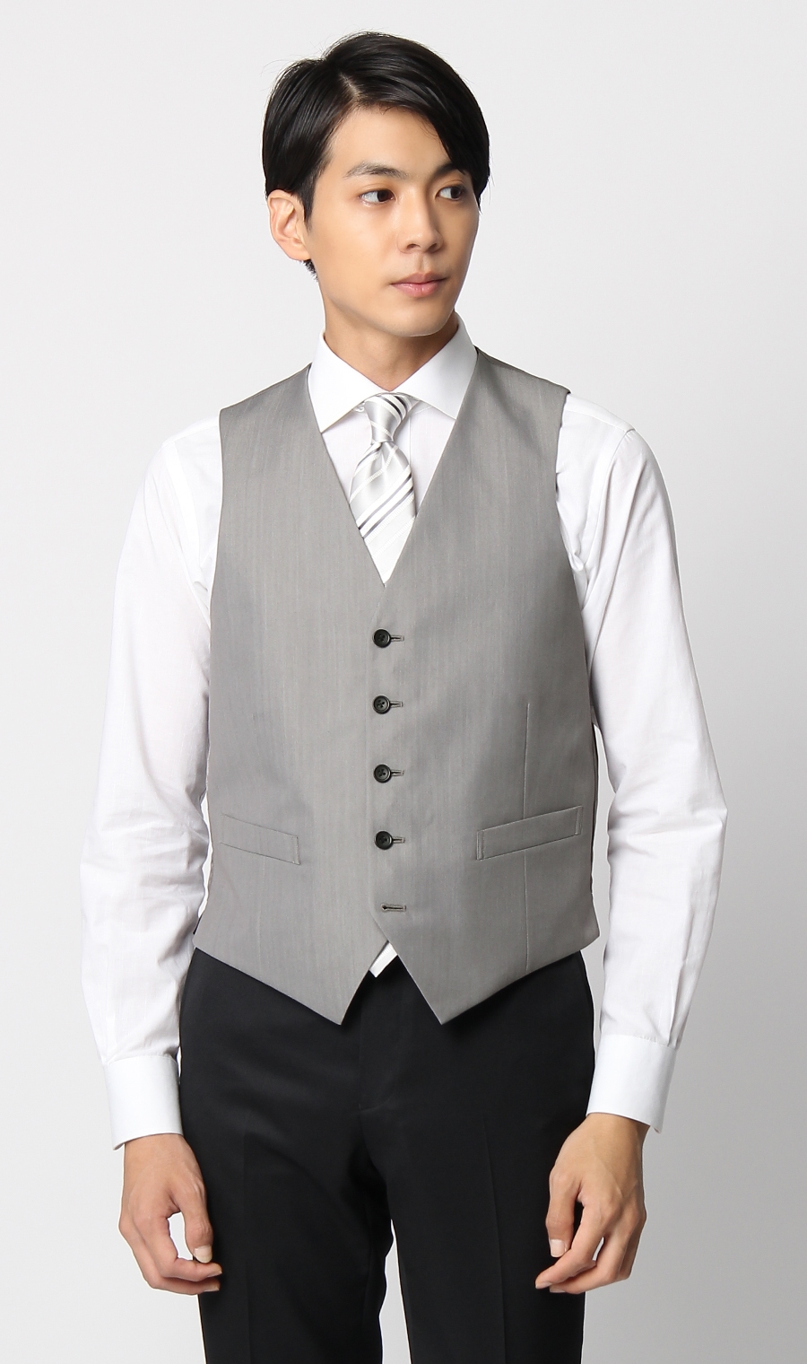 リバーシブルベスト《RARE BLACK》 (RVE018-51) | RARE BLACK | 紳士服