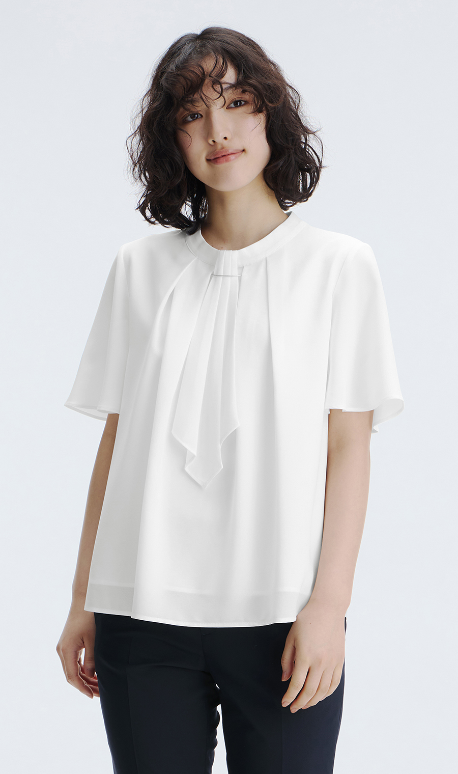 4WAYマルチブラウス【半袖】 (RBL25329-10) | &ress | 紳士服・スーツ