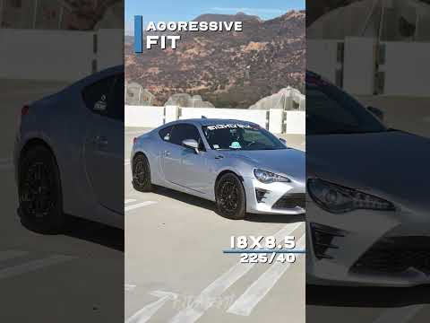 2020 Toyota 86 Base with 18x8.5 XXR 521 and Falken 225x40 on Stock