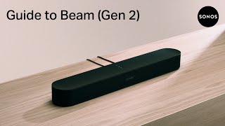 Sonos Beam Soundbar (Black, Gen 2) BEAM2US1BLK B&H Photo Video