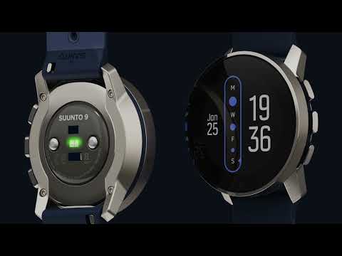 スマートウォッチ SUUNTO 9 PEAK GRANITE BLUE TITANIUM スント9