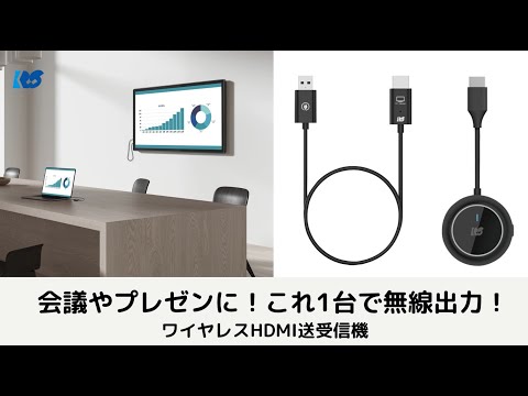 ワイヤレスHDMI〕送受信機セット(USB-C用) RS-WLHD2 ラトックシステム