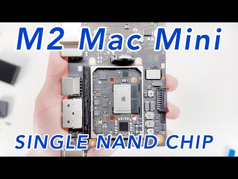 Entry level M2 Mac mini, 2023 MacBook Pro have slower SSD than