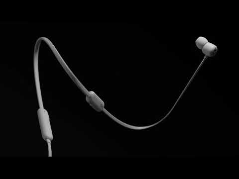 ブルートゥースイヤホン カナル型 Beats Flex ブラック MYMC2PA/A