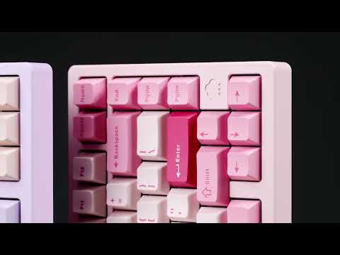 キーボード Rainy 75 Pro系モデル(英語配列) ピンク PR75CPINK [有線