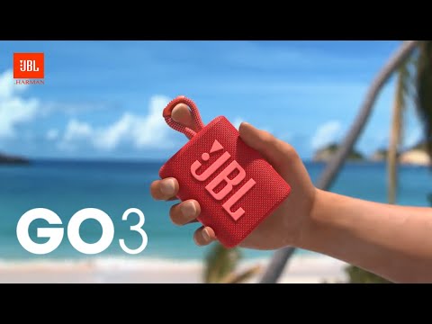 ブルートゥース スピーカー レッド JBLGO3RED [防水 /Bluetooth対応