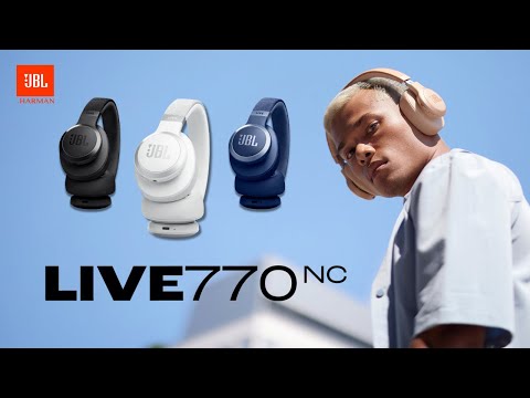 ブルートゥースヘッドホン ブラック JBLLIVE770NCBLK [オーバーヘッド